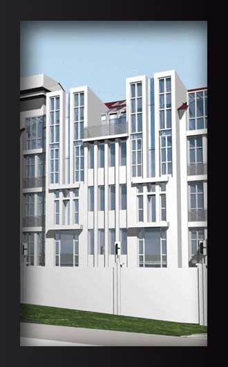 niedrige gewerbebauten