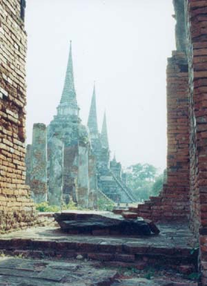 tempelruinen bei ayuttaya